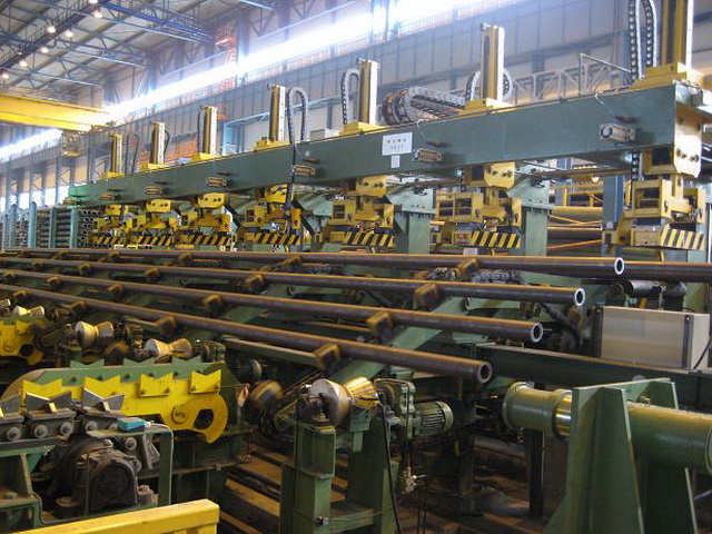 达州无缝钢管厂家生产线